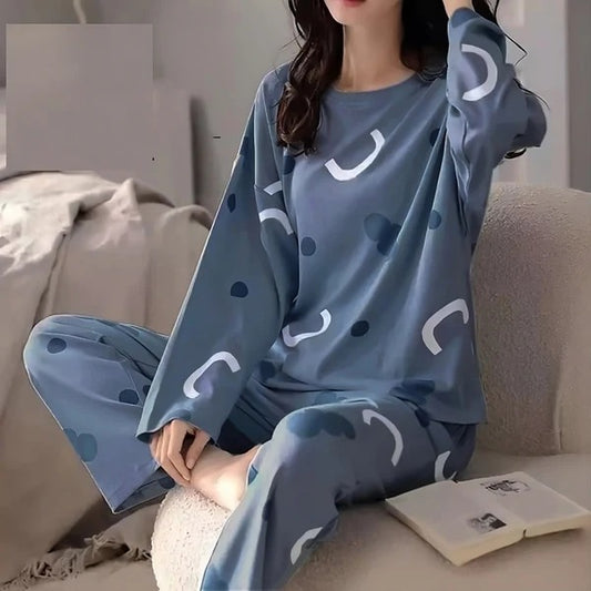 Pattern Woman Night Suit